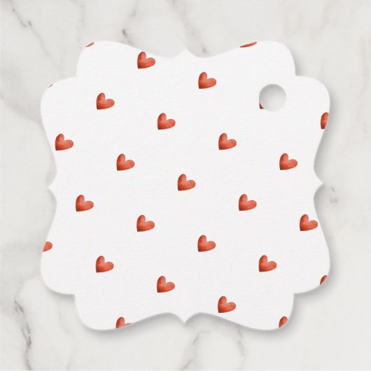 PixDezines hart dank u handtekening script Bedankjes Labels (Achterkant)