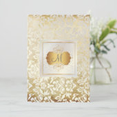 PixDezines Haute Couture Damask, +Pearl Kaart (Staand voorkant)