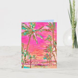 PixDezines Hawaii/Dank u Bedankkaart