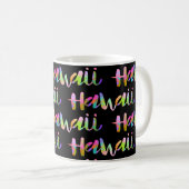 PixDezines Hawaii Lava Regenboog|DIY Achtergrond Koffiemok (Voorkant rechts)
