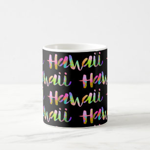 PixDezines Hawaii Lava Regenboog DIY Achtergrond Koffiemok