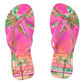 PixDezines  Hawaii, Mauna Lani Bay Teenslippers (Voetbed)