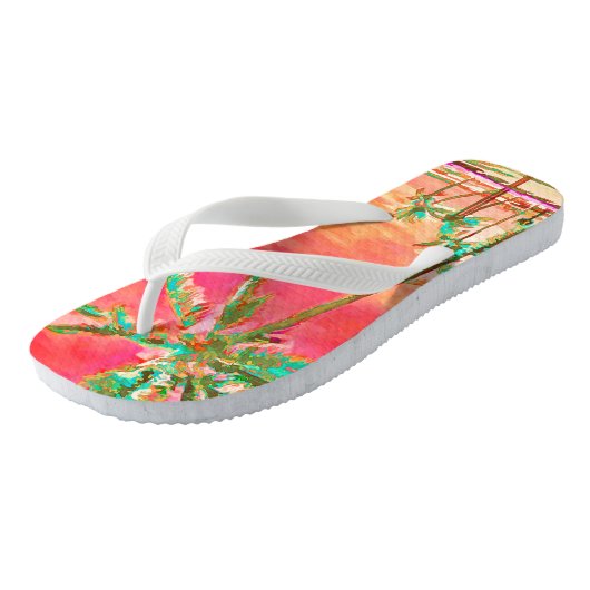 PixDezines Hawaii, Mauna Lani Bay Teenslippers (Schuin)