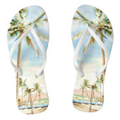 PixDezines  Hawaii, Mauna Lani Bay Teenslippers (Voetbed)