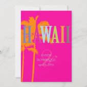 PixDezines hawaii+palms/DIY achtergrondkleur Kaart (Voorkant)