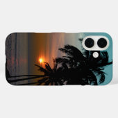 PixDezines hawaii/zonsondergang/strand Case-Mate iPhone Case (Achterkant (horizontaal))