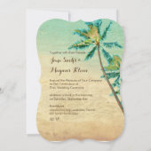 PixDezines  Hawaiian Beach/blauwgroen Kaart (Achterkant)