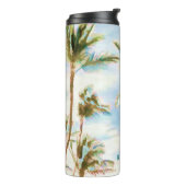 PixDezines  Hawaiian Beach/Blue Thermosbeker (Gedraaid links)
