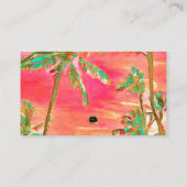 PixDezines Hawaiian Beach/Escort Kaarten Plaatskaartje (Achterkant)