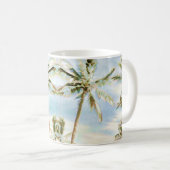 PixDezines  Hawaiian Beach Koffiemok (Voorkant rechts)