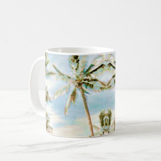PixDezines  Hawaiian Beach Koffiemok (Voorkant links)