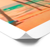 PixDezines  Hawaiian Beach Poster (Hoek)