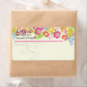 PixDezines Hawaiian Leis van Hibiscus/DIY kleur Etiket (Insitu)