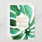 PixDezines Hawaiian Monstera/DIY Achtergrondkleur Kaart (Voorkant)