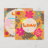 PixDezines hawaiian oerwoud/DIY achtergrondkleur Kaart (Voorkant / Achterkant)