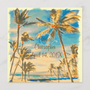 PixDezines  hawaiian strand/cerulean blue Kaart