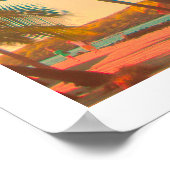 PixDezines  hawaiian strand/honaunau Poster (Hoek)