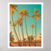 PixDezines  hawaiian strand/honaunau Poster (Voorkant)