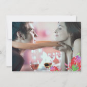 PixDezines Herfst Floral Waterverf Save the Date Kaart (Achterkant)