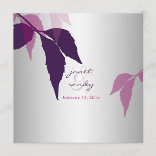 PixDezines herfst foliage/eggplant/DIY achtergrond Kaart