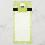 PixDezines het belangrijkste menu van de limoen cu (Achterkant)