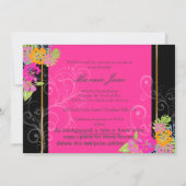 PixDezines Hibiscus/2014 Afstuderen/diy kleuren Kaart (Achterkant)