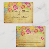 PixDezines Hibiscus Advice Kaarten (Voorkant / Achterkant)