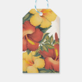 PixDezines /hibiscus/ Cadeaulabel (Achterkant)