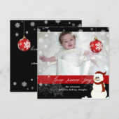 PixDezines Holiday Cards/DIY... Feestdagenkaart (Voorkant / Achterkant)