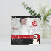 PixDezines Holiday Cards/DIY... Feestdagenkaart (Staand voorkant)