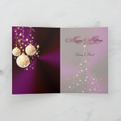 PixDezines Holiday-kaarten, kerstboom Feestdagen Kaart (Binnen)