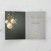 PixDezines Holiday-kaarten, kerstboom Feestdagen Kaart (Binnen)