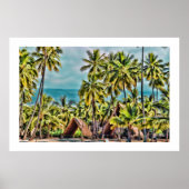 PixDezines Honaunau Place of Refuge Poster (Voorkant)