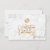 PixDezines Honeycomb Mitzvah Celebration Cards ✡ RSVP Kaartje (Voorkant)