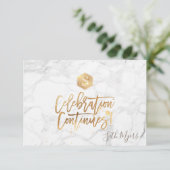 PixDezines Honeycomb Mitzvah Celebration Cards ✡ RSVP Kaartje (Staand voorkant)