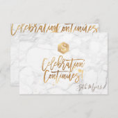 PixDezines Honeycomb Mitzvah Celebration Cards ✡ RSVP Kaartje (Voorkant / Achterkant)