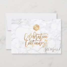 PixDezines Honeycomb Mitzvah Celebration Cards ✡ RSVP Kaartje