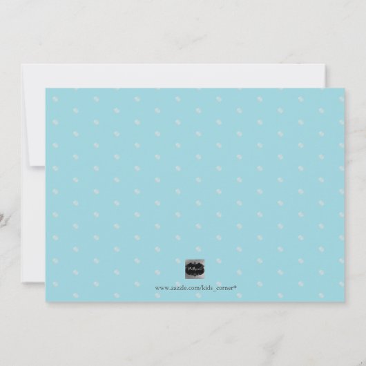 PixDezines Honingraat Geboorte Aankondiging, jonge Aankondiging (Achterkant)