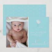 PixDezines Honingraat Geboorte Aankondiging, jonge Aankondiging (Voorkant / Achterkant)