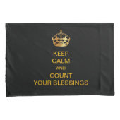 PixDezines houden kalm / DIY tekst + kleuren Kussensloop (Voorkant-Rechts)