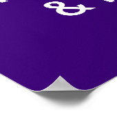 PixDezines houden rustig, vragen, geloven en ontva Poster (Hoek)