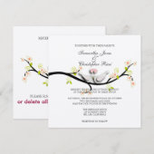 PixDezines houden van duven/diy achtergrondkleur Kaart (Voorkant / Achterkant)