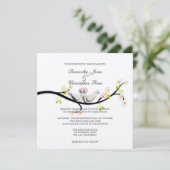 PixDezines houden van duven/diy achtergrondkleur Kaart (Staand voorkant)