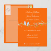 PixDezines houden van vogels / doe-het-zelf achter Aankondigingskaart (Voorkant / Achterkant)