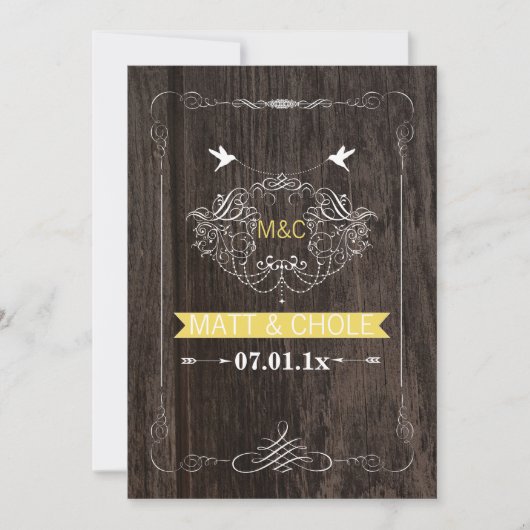 PixDezines houten panelen/rollen lijst/broedvogels Kaart (Voorkant)