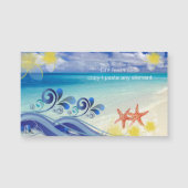 PixDezines hula golf/plumeria/zeester (Voorkant)