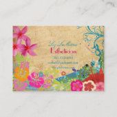 PixDezines hula golven Visitekaartje (Achterkant)