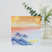 PixDezines hulplijnen/strand/dynamisch ontwerp Kaart (Staand voorkant)