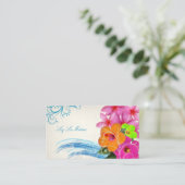 PixDezines  hulplijnen Visitekaartje (Staand voorkant)