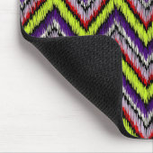 PixDezines ikat chevron/DIY achtergrond Muismat (Hoek)